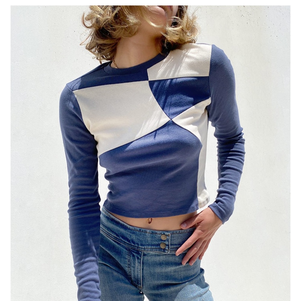 Subdued Patchwork T-shirt (XS/4)